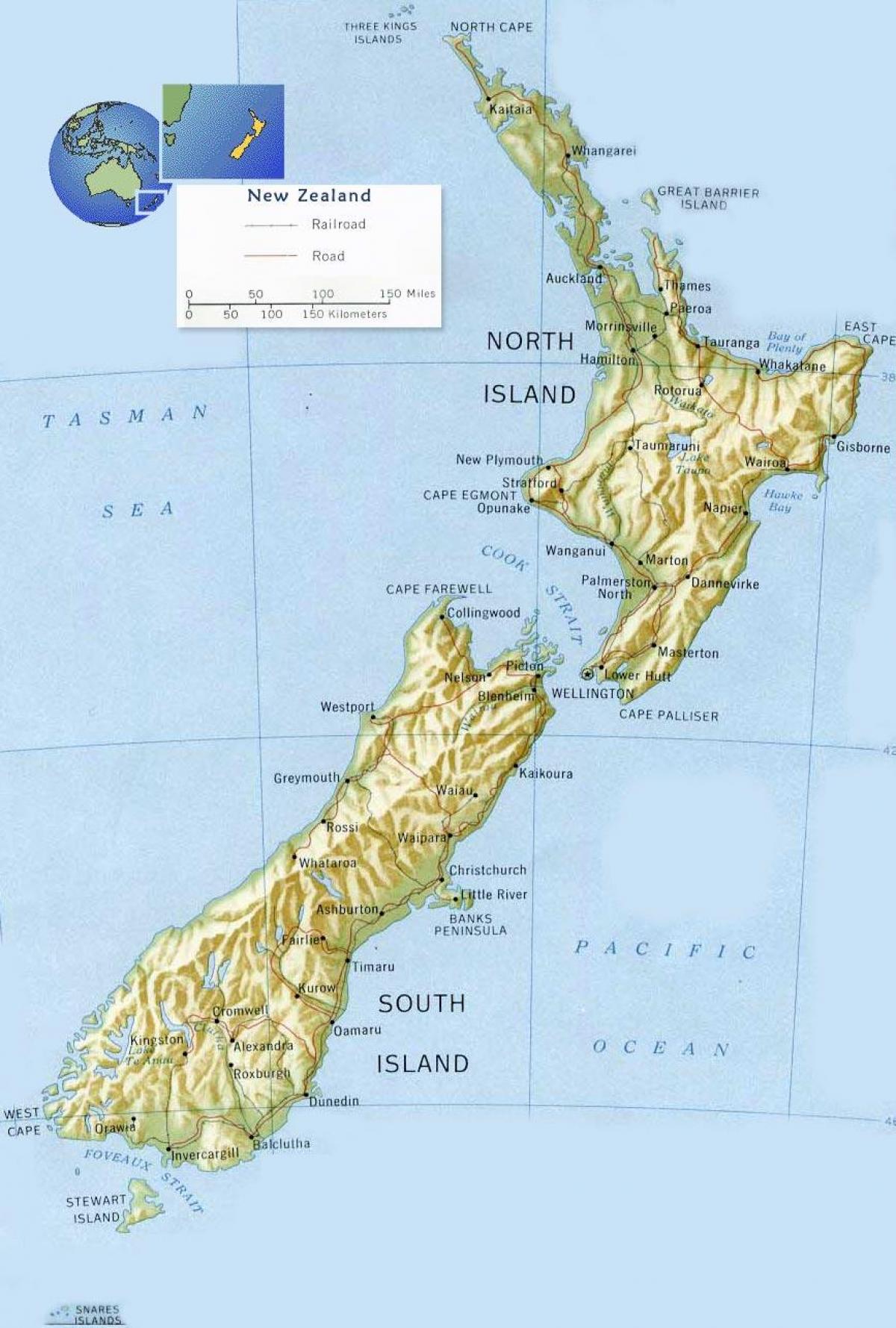 world. kgm นิวซีแลนด์อยู่บนแผนที่